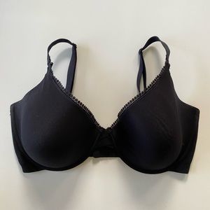 On Gossamer Underwire Black Bra